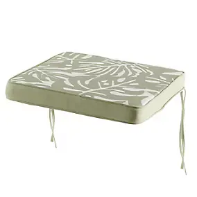 Galette de chaise GoodHome Tiga green tea 40 x 40 cm