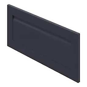 Façade de cuisine sous-hotte / casserolier Garcinia bleu mat l. 80 cm GoodHome