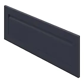 Façade de cuisine sous-hotte / casserolier Garcinia bleu mat l. 100 cm GoodHome