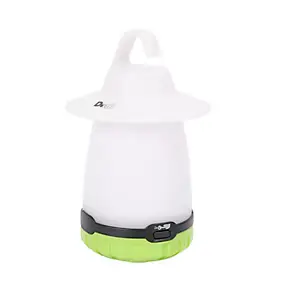 Lanterne de camping LED 80 lumens Diall autonomie 15h fonctionne avec 3 piles AA (LR6)
