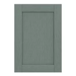 Façade 1 porte 50cm COLINE vert sauge - l. 49.7 x h. 71.5cm