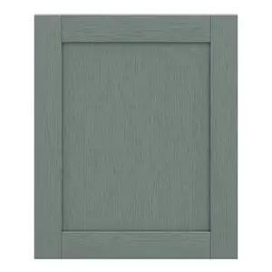 Façade 1 porte 60cm COLINE vert sauge - l. 59.7 x h. 71.5cm