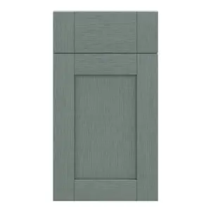 Façade 1 porte + 1 tiroir 40cm COLINE vert sauge - l. 39.7 x h. 71.5cm