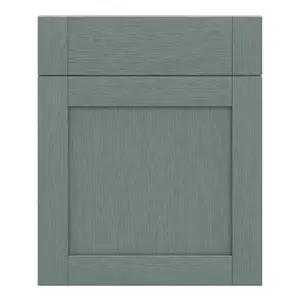 Façade 1 porte + 1 tiroir 60cm COLINE vert sauge - l. 59.7 x h. 71.5cm