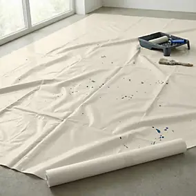 Rouleau de bâche de protection sol épaisse GoodHome 3 x 15m