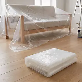 Bâche de protection meuble épaisse GoodHome 4 x 5 m