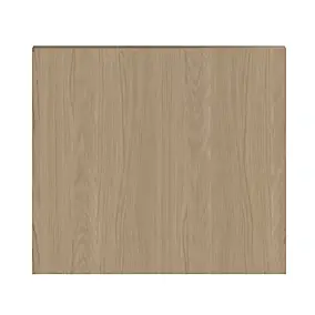 Côté de remplacement pour hotte GoodHome Chia décor chêne clair mat H. 32 cm x l. 36 cm x Ep. 18 mm