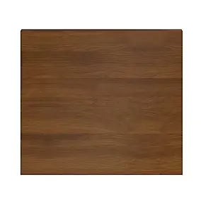 Côté de remplacement pour hotte GoodHome Chia décor chêne fumé mat H. 32 cm x l. 36 cm x Ep. 18 mm