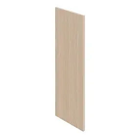 Côté de remplacement haut GoodHome Chia effet chêne clair H. 90 x l. 32 cm x Ép. 18 mm