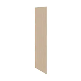Côté de remplacement colonne électroménager GoodHome Chia effet chêne clair H. 219 x l. 57 cm x Ép. 18 mm (lot de 2)