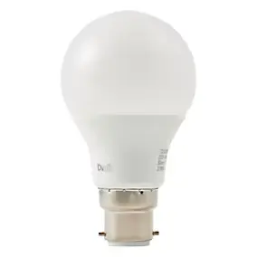 Ampoule LED A60 B22 1055lm 9.5W = 75W Ø6cm Diall blanc neutre