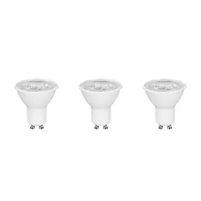 Lot 3 ampoules LED spot réflecteur GU10 345lm 3.6W = 50W Ø5cm Diall blanc neutre