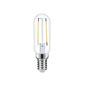 Lot 2 ampoules LED à filament T25 E14 136lm 1W = 15W Ø2.5cm Diall blanc chaud