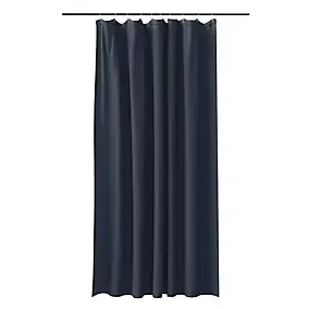 Rideau de douche bleu nuit Koros 180 x 200 cm GoodHome