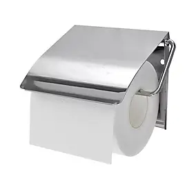 Dérouleur papier toilette Koros Métal poli GoodHome