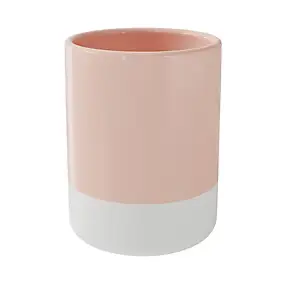 Gobelet Koros blanc et rose nude GoodHome