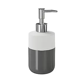 Distributeur de savon Koros blanc et anthracite GoodHome