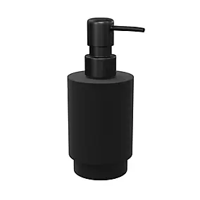 Distributeur de savon 200 ml, noir, GoodHome Kina