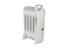 Radiateur mini bain d'huile blanc - 500 W