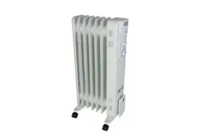 Radiateur bain d'huile blanc - 1 500 W