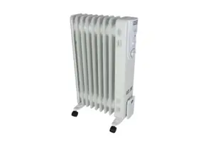 Radiateur bain d'huile blanc - 2 000 W