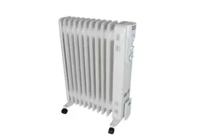 Radiateur bain d'huile blanc - 2 500 W