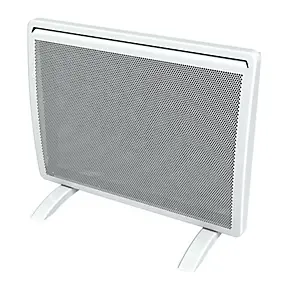 Radiateur électrique mobile 1500W panneau rayonnant blanc 15m²