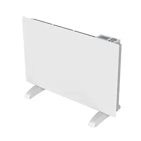 Radiateur électrique mobile 1500W panneau rayonnant céramique blanc 15m²