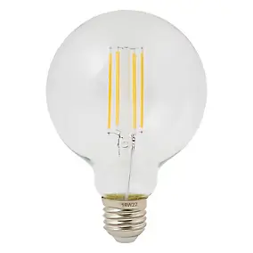 Ampoule LED globe E27 1055lm 7.8W = 75W Ø9.5cm Diall blanc chaud