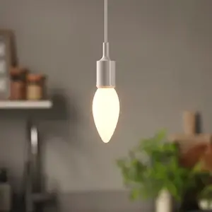 Lot de 3 ampoules LED à filament E14 - 470 Lm et 2700K