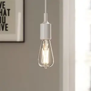 1 ampoule LED à filament E27 - 806 Lm et 2700K