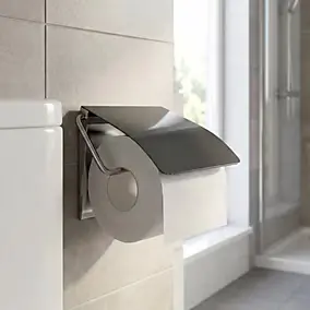 Dérouleur papier toilette Koros Anthracite GoodHome