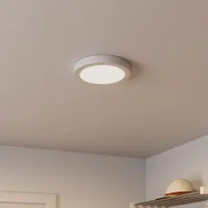 Plafonnier LED blanc rond "Auis"