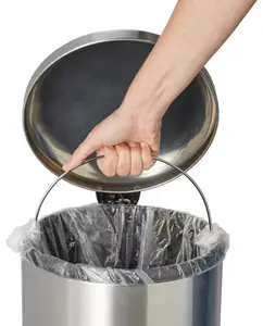 Poubelle à pédale "Kihn" inox - 30 L