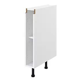 Caisson bas de cuisine blanc L. 15 cm Caraway Innovo GoodHome