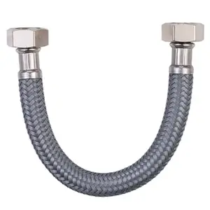 Flexible d'alimentation en eau 30 cm - Femelle/Femelle Filetages 20x27