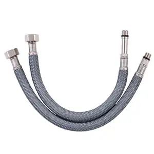 Flexible d'alimentation en eau 30 cm - Mâle/Femelle Filetage entrée 10/100 - Filetage sortie 12x17