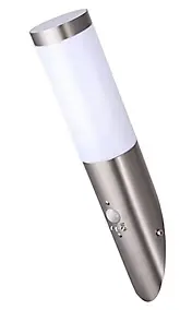 Applique murale à détection Hollis E27 15W IP44 chrome