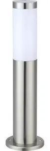 Potelet "Hollis" IP44 E27 - Acier P. 12,2 x H. 45 x l. 7,6 cm