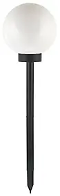 Balise à piquer extérieure LED intégrée solaire Kimberley 0.02W IP44 GoodHome noir