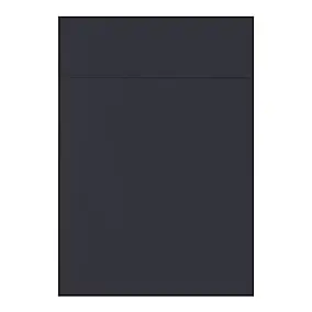 Façade de cuisine 1 porte et 1 tiroir Stevia bleu mat l. 50 cm x H. 72 cm GoodHome