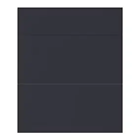 Façade de cuisine 1 tiroir et 2 casseroliers Stevia bleu mat l. 60 cm x H. 72 cm GoodHome