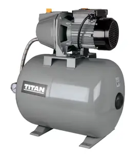 Surpresseur "TITAN" à eaux claires 1100 W + réservoir 50 L - 4600 L/h.