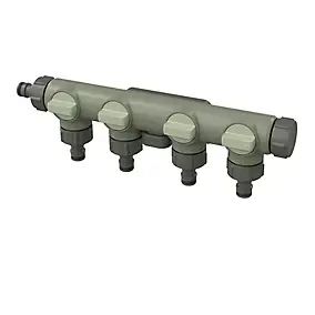 Nez de robinet 4 sorties Verve en plastique