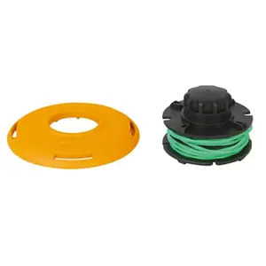 Cache bobine et fil nylon de rechange 6 mètres, Ø 2 mm pour taille de coupe de 25 cm.