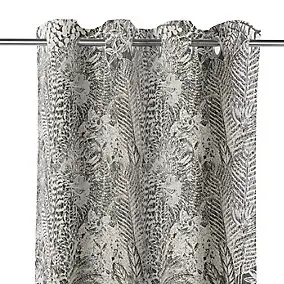 Rideau Mokau GoodHome l.140 x H.260 cm gris