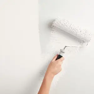 Peinture salle de bain et cuisine Satin 2,5 L Blanc coton