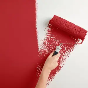 Peinture mur intérieur Satin 0,75 L Rouge oriental