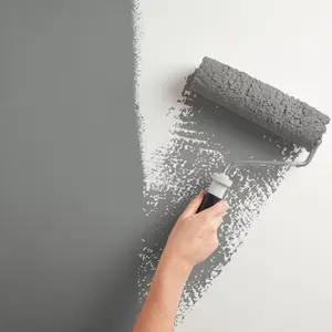 Peinture mur intérieur Satin 0,75 L Gris acier