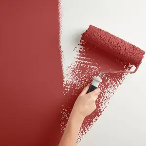 Peinture mur intérieur Satin 0,75 L Rouge brique